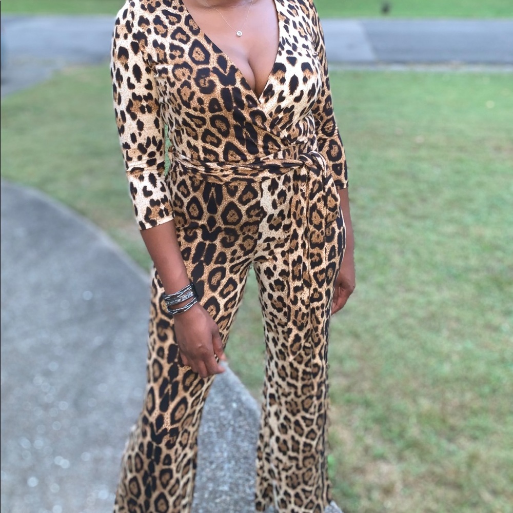 Leopard jumpsuit